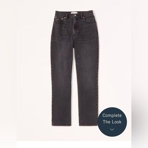 Abercrombie & Fitch | The 90’s Straight Ultra High Rise Curve Love